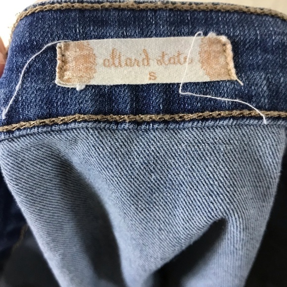 Altar'd State Snap Button Front Pockets Jean Skirt - Picture 6 of 9